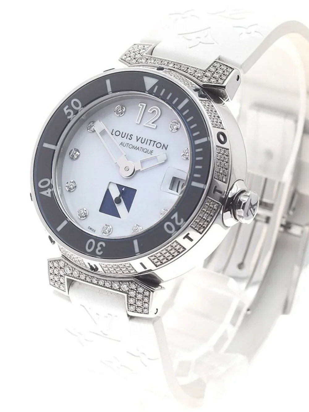 LOUIS VUITTON Tambour Diving Diamond